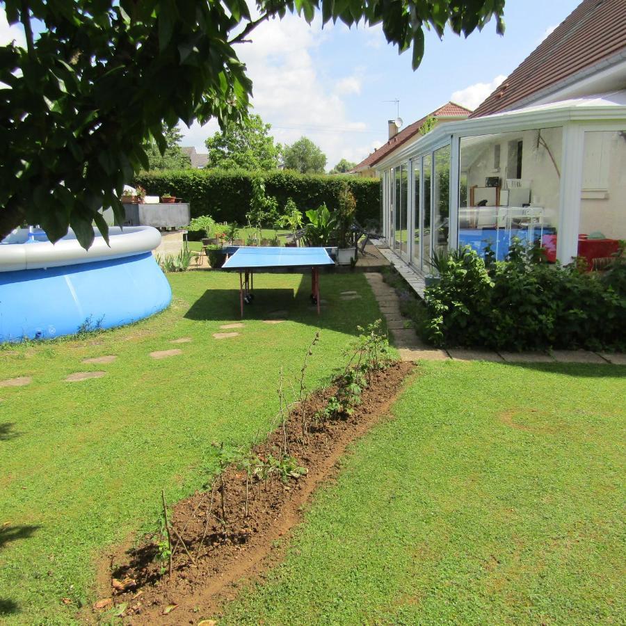 לינה וארוחת בוקר Fagnon Au Jardin Fessard מראה חיצוני תמונה